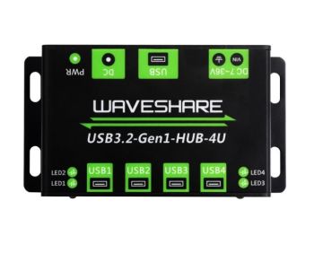 Industrial Grade USB HUB, Extending4-Ch USB 3.2 Gen1 HUB, Switchable D