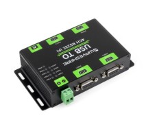 Industrial Isolated USB To 4-Ch RS232(Female) Converter, - Thumbnail