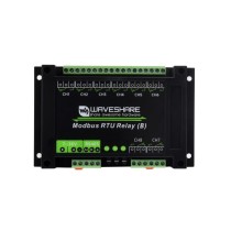WAVESHARE - Industrial Modbus RTU 8-ch Relay Module (B) with RS485 Interface