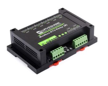 Industrial Modbus RTU 8-ch Relay Module (B) with RS485 Interface