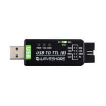 WAVESHARE - Industrial USB TO TTL Converter, Original CH343G Onboard, Multi Protec