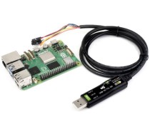 Industrial USB TO TTL (D) Serial Cable, Original FT232RNL Chip, Multi - Thumbnail