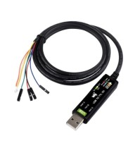Industrial USB TO TTL (D) Serial Cable, Original FT232RNL Chip, Multi - Thumbnail