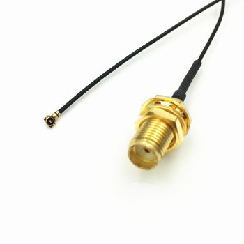 IPEX/f+13cm Cable+SMA/f (Bulkhead) - SMA gear length: 15mm
