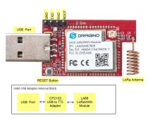 LA66 LoRaWAN USB ADAPTER 433 MHz - Thumbnail