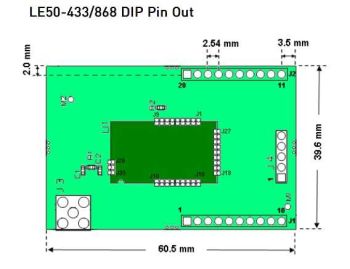 LE50-868/DIP-WA Interface