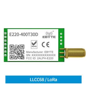 LoRa module, E220-400T30D. 30dbm. 10km. LLCC68.