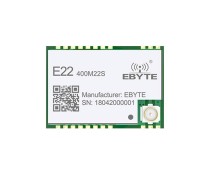 EBYTE - Lora Module. SPI. 22dBm. SX1268. 410~493MHz. 7000m. 20*14mm.