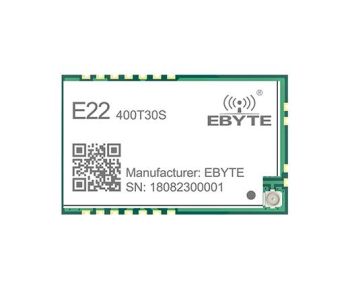 LoRa module,UART. 410~493MHz. 30dbm. 10km. SX1268. 