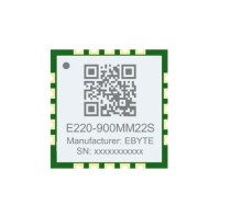 LoRa, SPI, 850MHz~930MHz, 22 dBm, 6km, SX1262, 10*10*2.5mm - Thumbnail