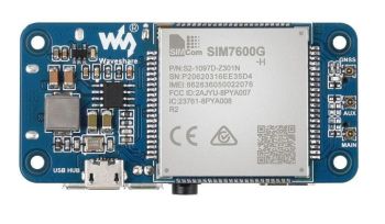 LTE Cat-4 4G / 3G / 2G Support for Raspberry Pi, with SIM7600G-H