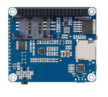 LTE Cat-4 HAT For Raspberry Pi, 4G / 3G / 2G / GNSS with SIM7600G-H