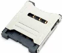 - Micro SIM card socket, Hinge Type,6pin