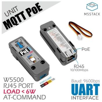 MQTT PoE Unit with PoE Port (W5500