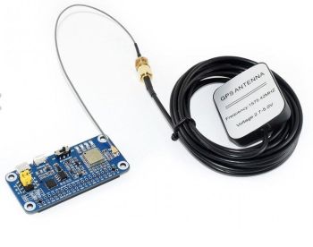 Multi-GNSS HAT for Raspberry Pi, GPS with L76X