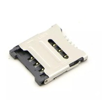  - Nano SIM Card Connector,PUSH PULL,6Pin,H1.20mm