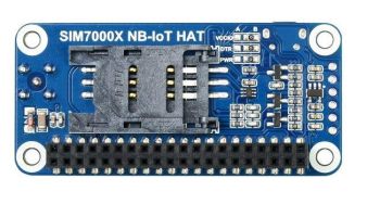 NB-IoT/CatM/EDGE/GPRS HAT for Raspberry Pi with SIM7000G