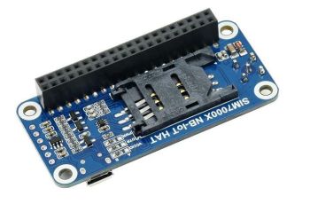 NB-IoT/CatM/EDGE/GPRS HAT for Raspberry Pi with SIM7000G