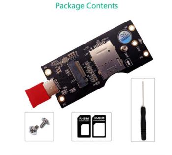 NGFF M.2 B-Key Slot to USB 3.0 USB3.0 Adapter with 8pin SIM Card Slot 