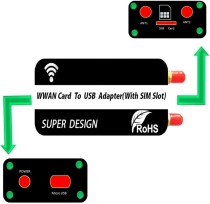 PBOX LE910C1-EUX Mini PCI-E Adapter With GNSS - Thumbnail