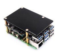 PCIe to M.2 4G/5G And USB 3.2 HAT for Raspberry Pi 5, Compatible with - Thumbnail