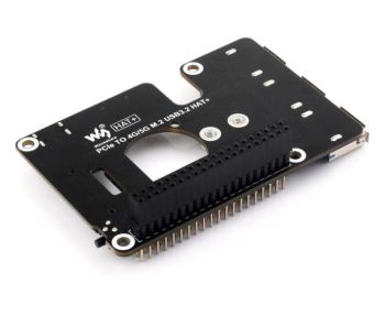 PCIe to M.2 4G/5G And USB 3.2 HAT for Raspberry Pi 5, Compatible with 