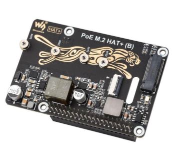 PCIe To M.2 Adapter With PoE Function (B) For Raspberry Pi 5, Supports