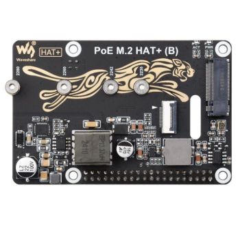 PCIe To M.2 Adapter With PoE Function (B) For Raspberry Pi 5, Supports