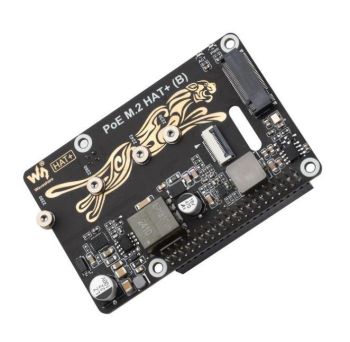 PCIe To M.2 Adapter With PoE Function (B) For Raspberry Pi 5, Supports