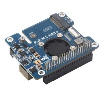 WAVESHARE - PCIe To M.2 Adapter With PoE Function For Raspberry Pi 5, Supports NVM