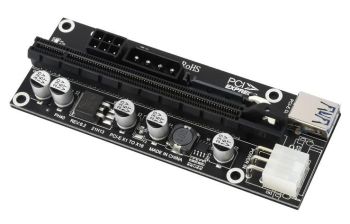 PCIe X1 to PCIe X16 Expander, Using With M.2 to PCIe 4-Ch Expander