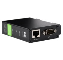 Rail-Mount Serial Server, RS232/485/422 to RJ45 Ethernet Module, TCP/I - Thumbnail