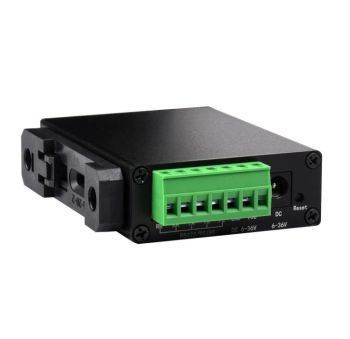 Rail-Mount Serial Server, RS232/485/422 to RJ45 Ethernet Module, TCP/I