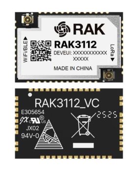 RAK3112 Lorawan WisDuo Module ,ESP32 + BLE 868MHz with IPEX (305061)