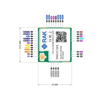 RAK3172H WisDuo LPWAN Module, 868MHz with IPEX(305045)