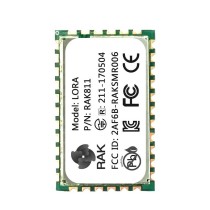 RAK811 WisDuo LPWAN Module, 868MHz with IPEX - Thumbnail