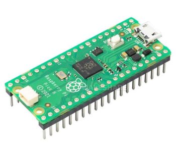 Raspberry Pi Pico H Microcontroller Board, Based on Official RP2040 Du