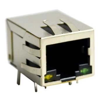 RJ-45 with Transformer Connector , 10/100BASE-TX with LEDs