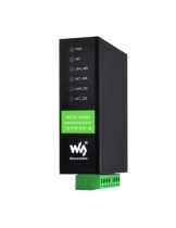 WAVESHARE - RS232 RS485 to RJ45 Ethernet Serial Server, Dual Channels Independent 