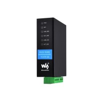 WAVESHARE - RS232 RS485 to RJ45 Ethernet Serial Server, Dual Ethernet Ports