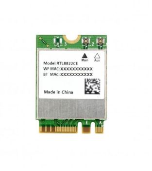 RTL8822CE Wireless NIC, 2.4G/5GHz Dual-Band WiFi 5, Bluetooth 5.0, Hig