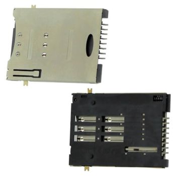 SIM CARD CONNECTOR PUSH-PUSH 8PIN