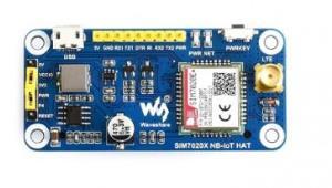 SIM7020E NB-IoT HAT for Raspberry Pi, for Europe, Asia, Africa, Austra