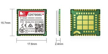 SIM7080G, LTE CATM1 / NB-IoT Module