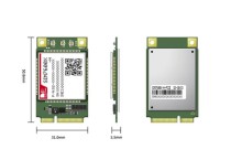 SIM7600E-H-PCIE, LTE CAT-4 Module ( Mini-PCIED) - Thumbnail
