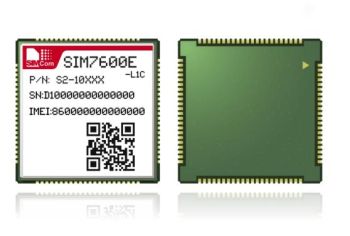 SIM7600E-L1C, LTE CAT-1 Module (LCC)