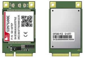 SIM7600E-L1C-PCIE, LTE CAT-1 Module (Mini-PCIE)