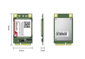 SIM7600G-H-PCIE, LTE CAT-4 Module (Mini PCIE)