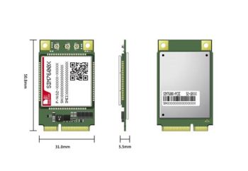 SIM7600G-PCIESIM (R2), LTE CAT-1 Module (Mini-PCIE, Global)