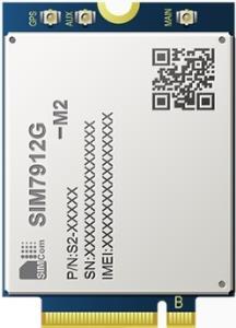 SIM7912G-M2 (0NN7G0AC), LTE CAT12 With B42/43/48, 2x2 MIMO